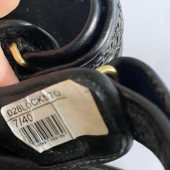 Dune London black woven chunky sandals Lockstockk size Eur 40 - Picture 11 of 13